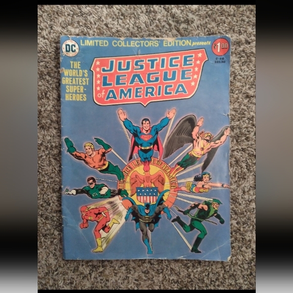 Justice League of America Limited Collectors Edition DC Comic C-46 - Picture 1 of 7